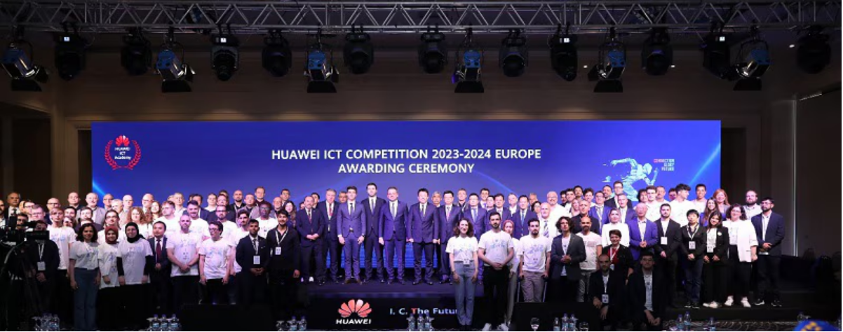 Ceremonia de decernare a premiilor a celei de-a 8-a ediții a Huawei ICT Competition Europe