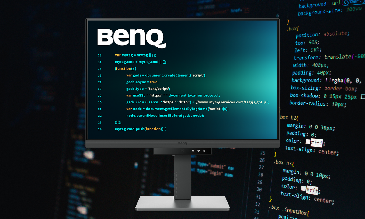 BenQ lansează primul monitor pentru programare din lume