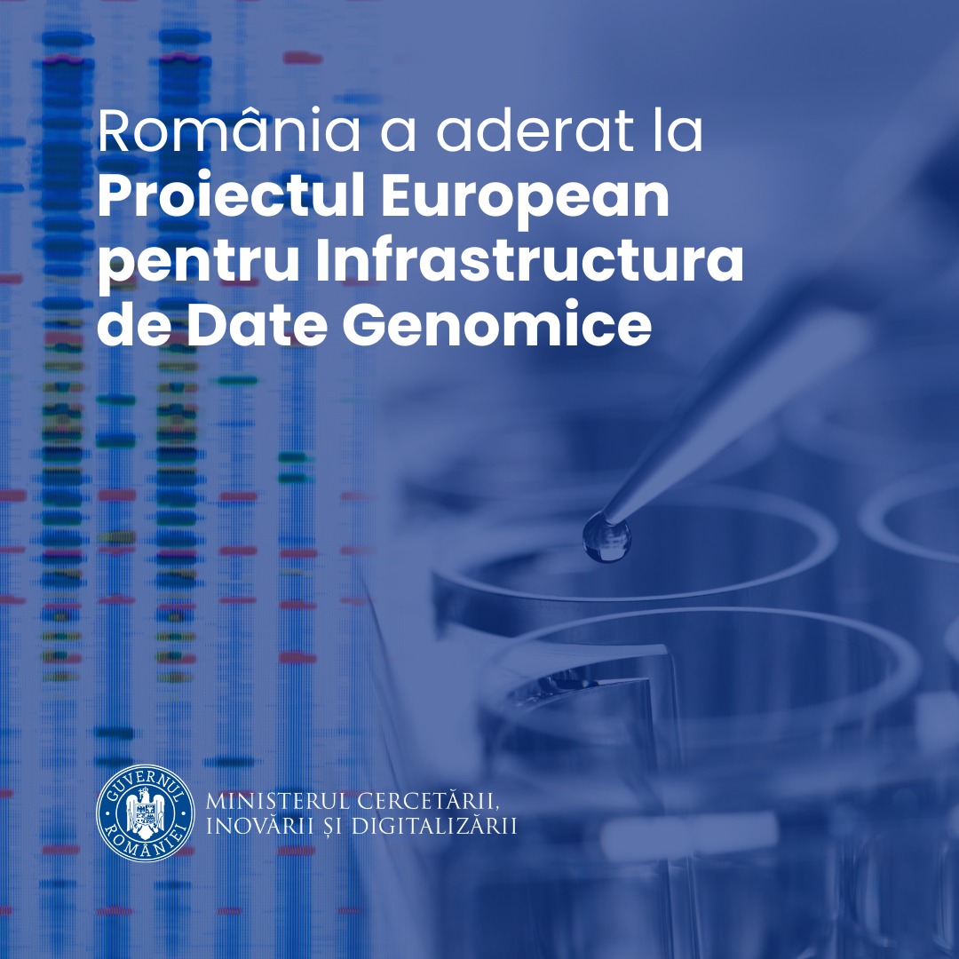 România a aderat la Proiectul European pentru Infrastructura de Date Genomice