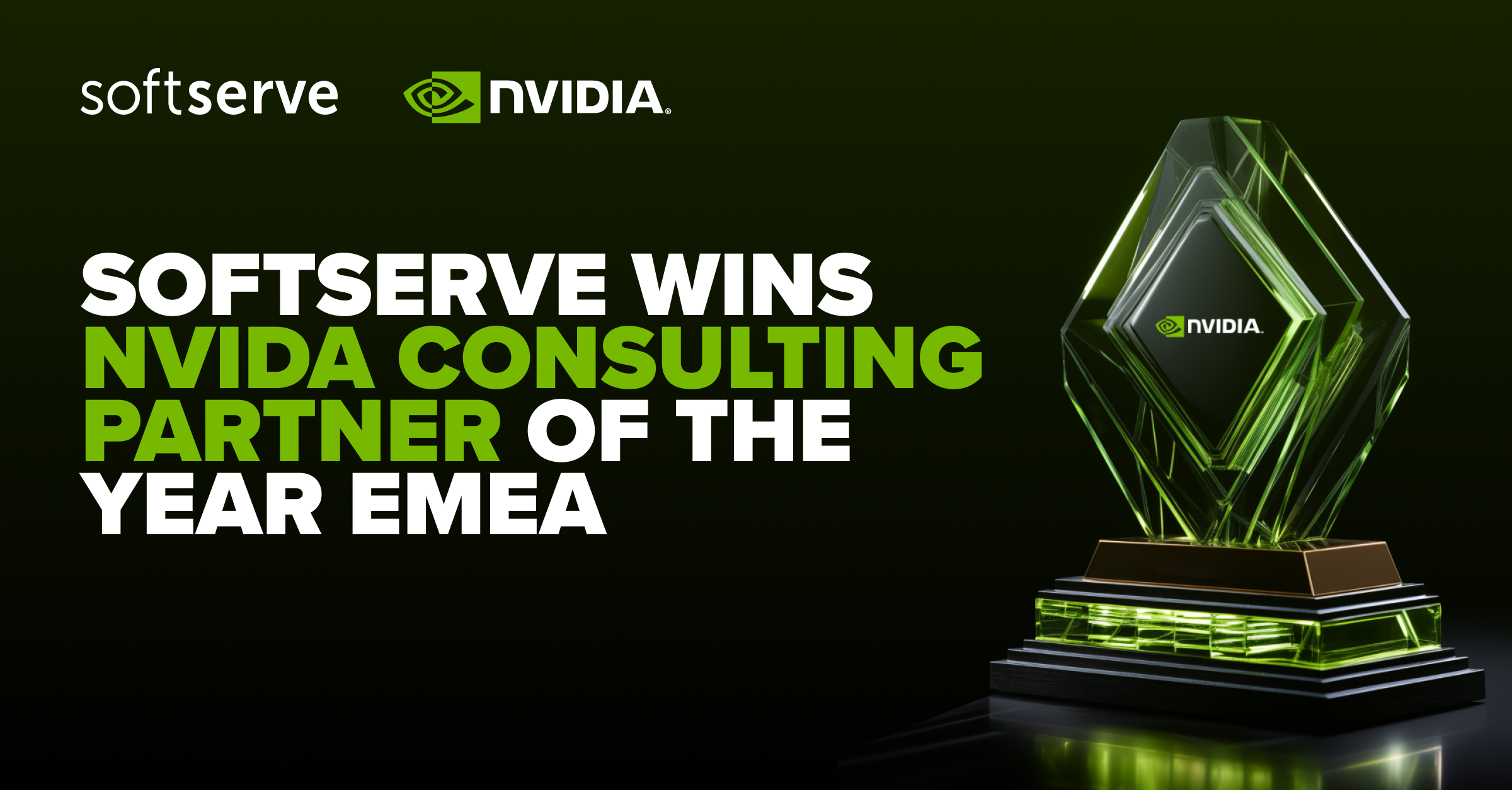 SoftServe, numită de NVIDIA partenerul anului în EMEA pentru al doilea an consecutiv