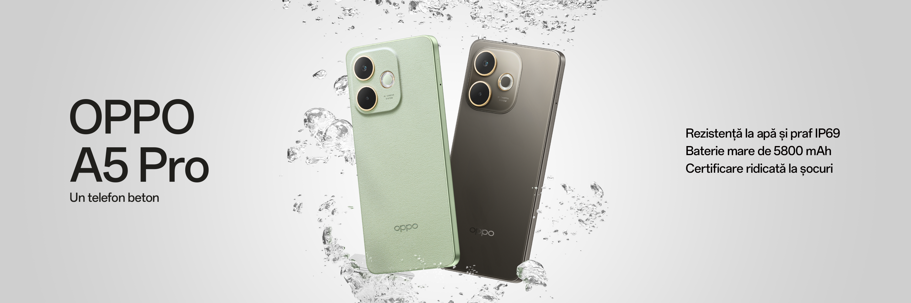 OPPO A5 Pro: Smartphone cu rezistență de grad militar la șocuri, se lansează în România
