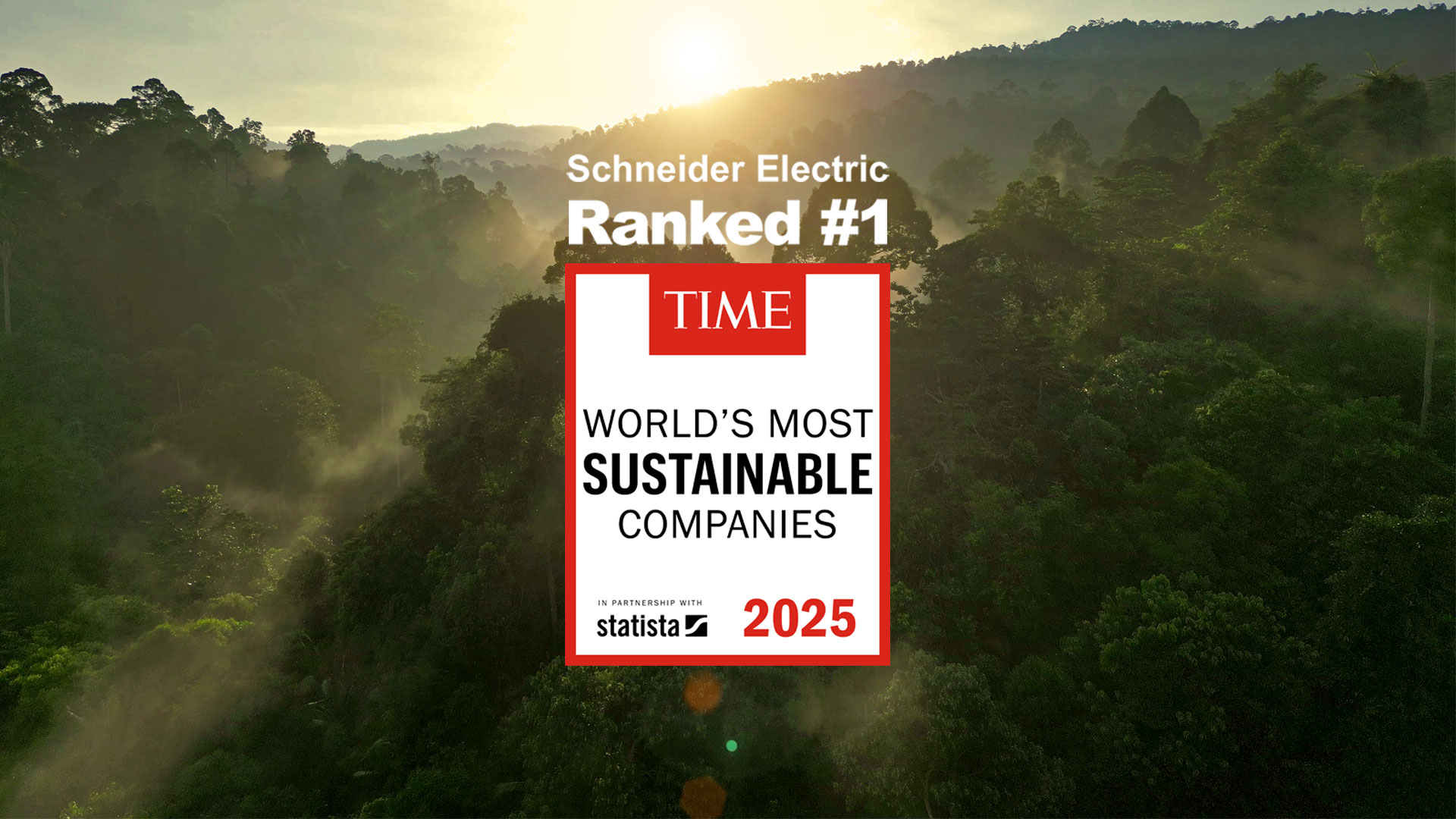 Schneider Electric desemnată cea mai sustenabilă companie din lume de către revista TIME și Statista, în 2025