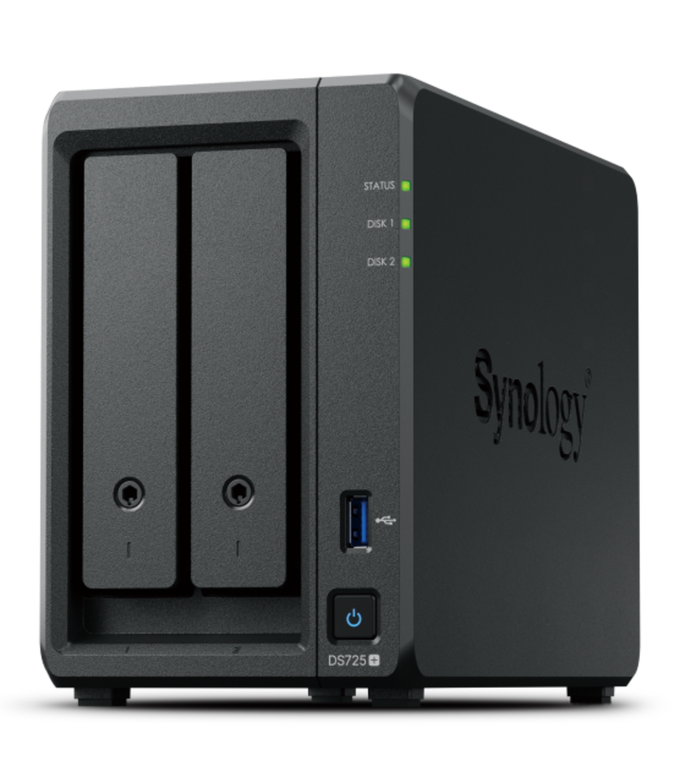 Synology® lansează DiskStation® DS725+: soluție compactă cu 2 bay-uri și opțiune de extindere