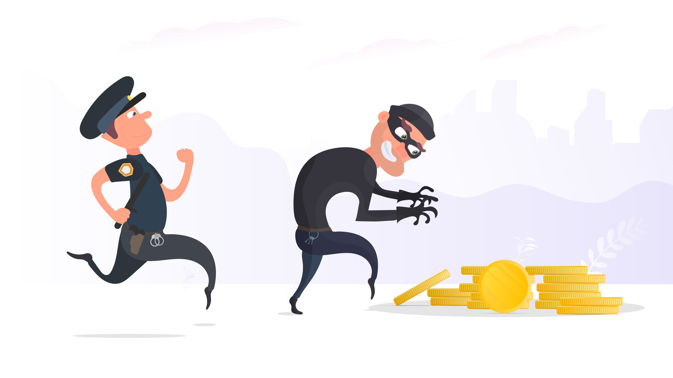 Flat style, Vector.