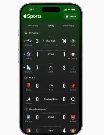 Apple Sports disponibilă în Europa