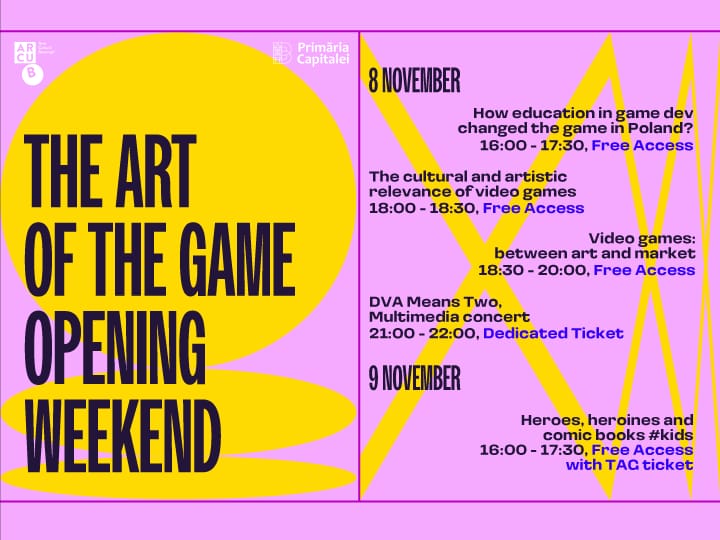 Expoziția The Art of the Game se deschide la ARCUB