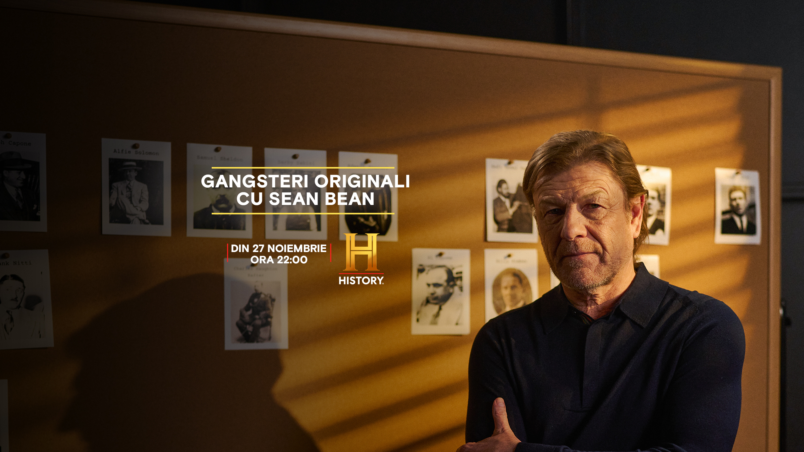 HISTORY Channel România: Gangsteri originali cu Sean Bean