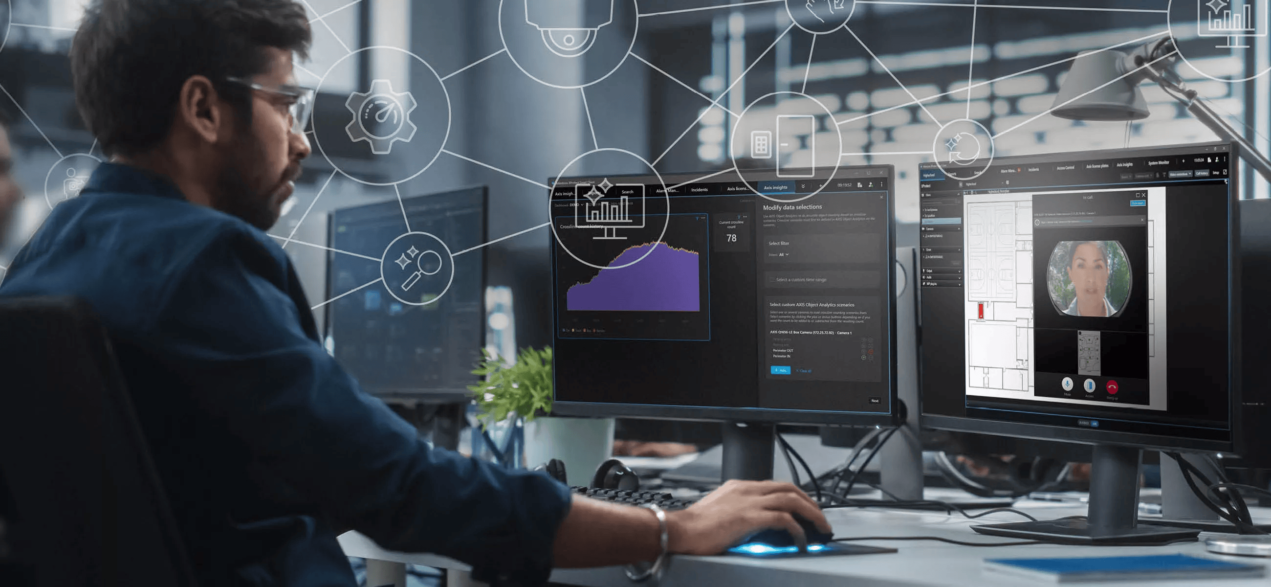 ELKO Romania – Utilizatorii XProtect pot analiza ușor datele de numărare și pot partaja imagini în apelurile prin interfon