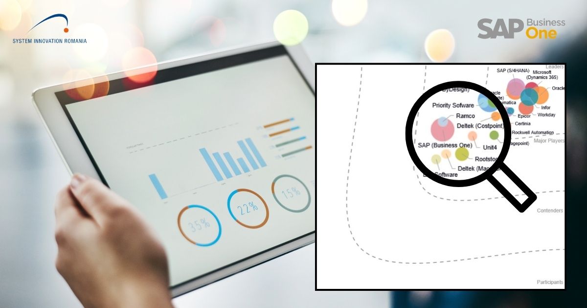 SAP Business One a fost recunoscut de IDC ca sistem ERP de top pentru companiile de dimensiuni medii si mari