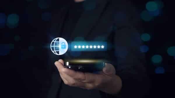 Cybersecurity,And,Privacy,Concepts,To,Protect,Data.person,Use,Smartphone,To