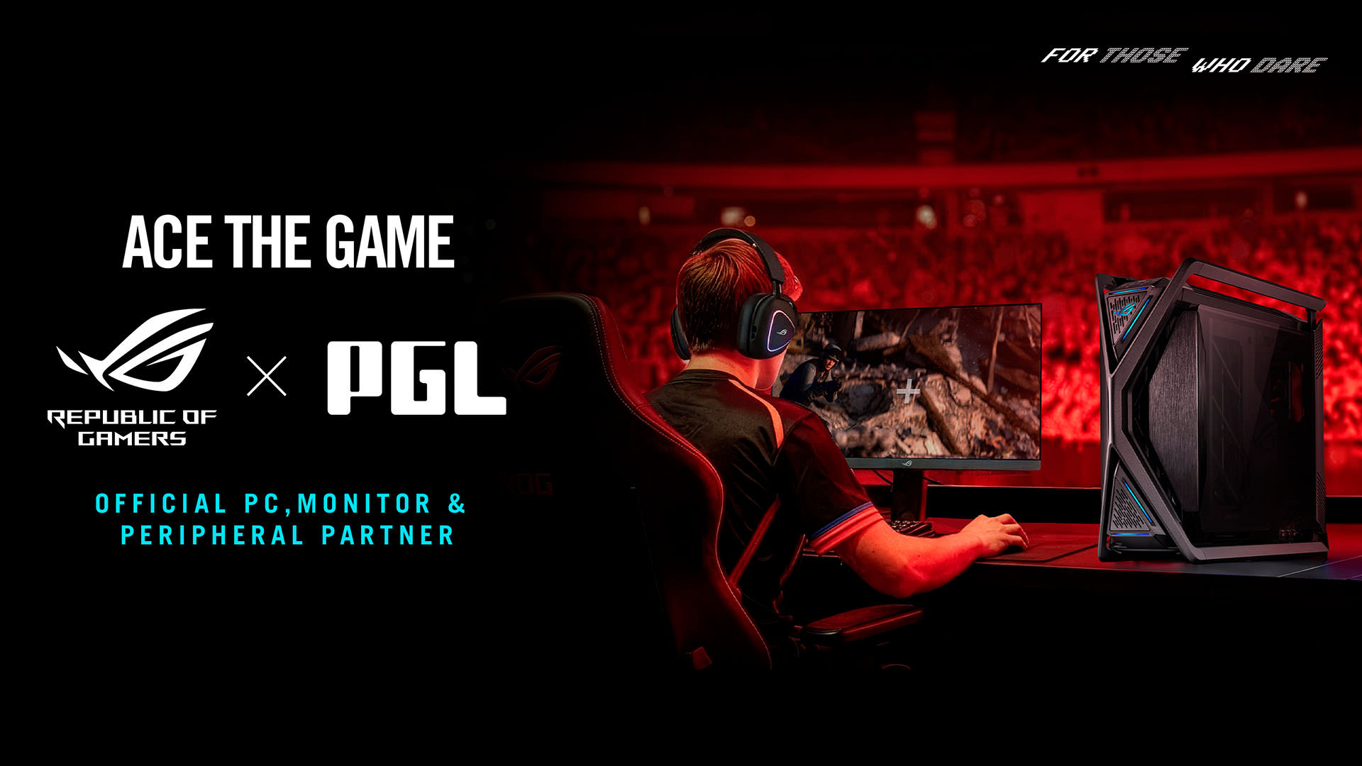 ASUS Republic of Gamers este partenerul oficial pentru monitoare, PC-uri și periferice în sezonul PGL 2026