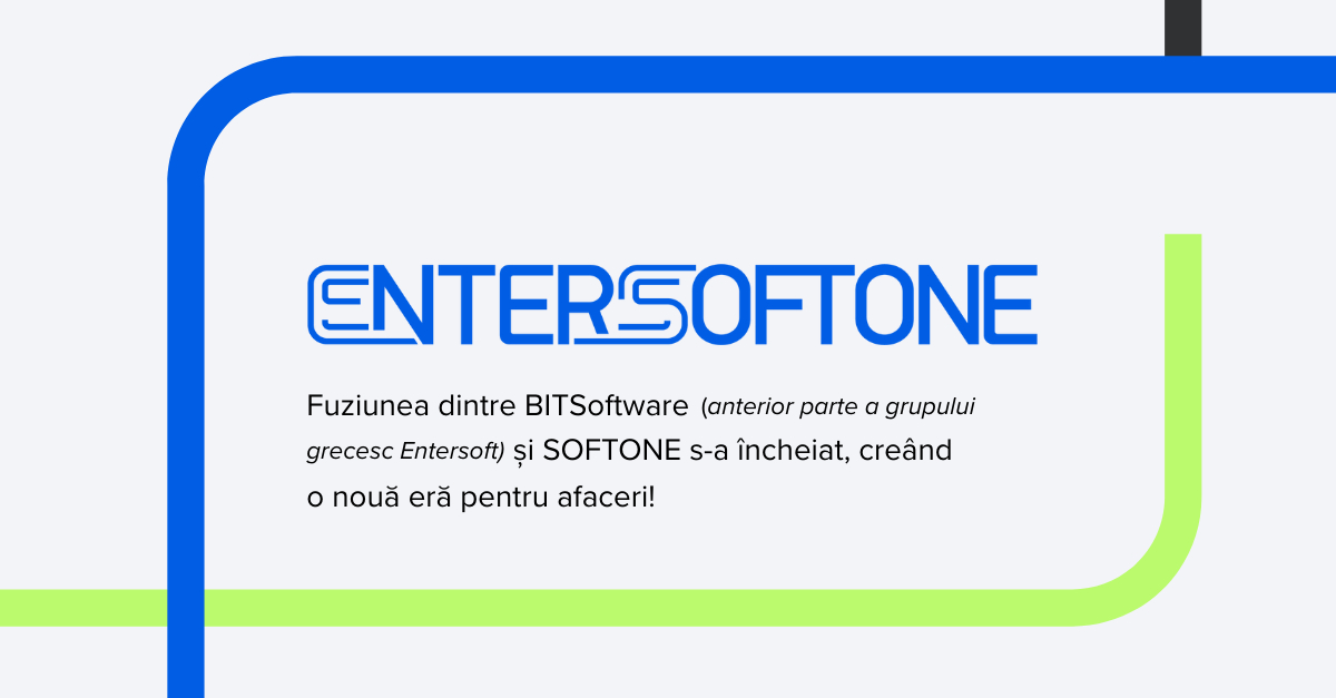 BITSoftware a devenit ENTERSOFTONE în urma fuziunii cu SOFTONE România