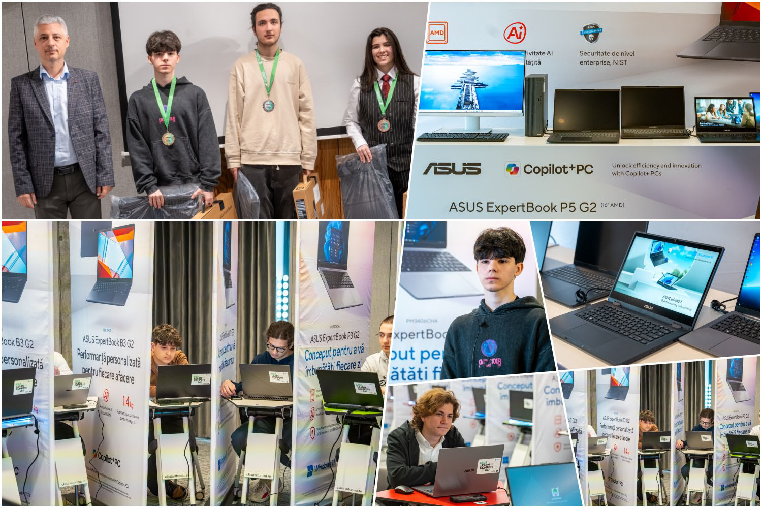 Câștigătorii concursului ASUS Learn and Compete 2026