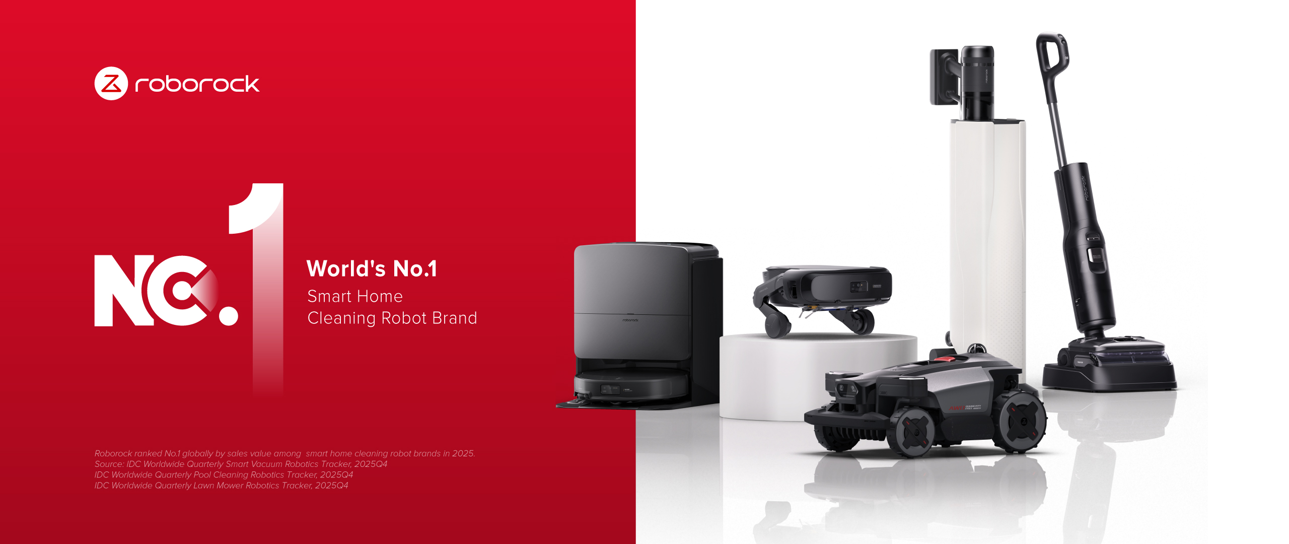 Roborock devine brandul numărul 1 la nivel global în categoria roboților de curățenie