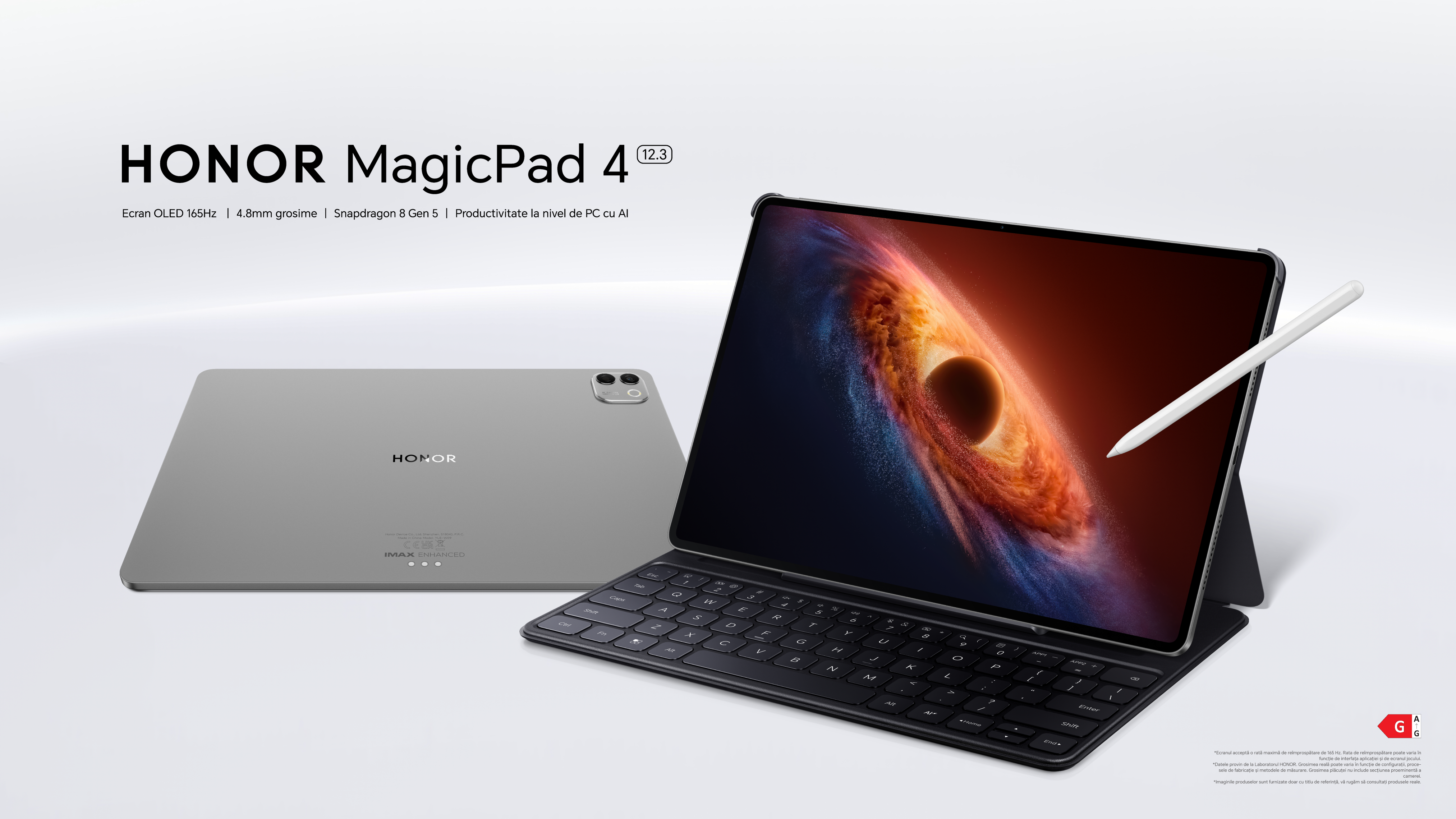 Tableta HONOR MagicPad4 ajunge în România