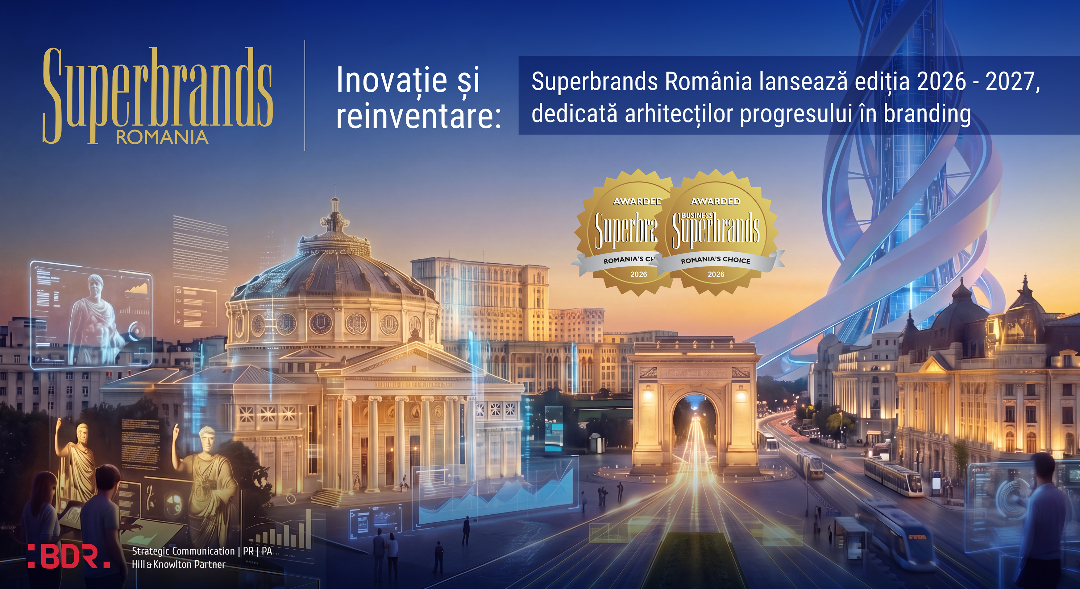Inovație și reinventare: Superbrands România lansează ediția 2026–2027, dedicată arhitecților progresului în branding