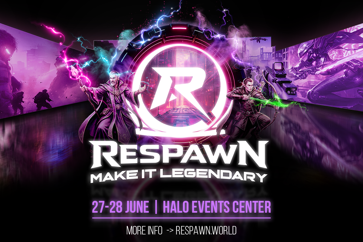 Un nou eveniment de gaming își face debutul în Romania RESPAWN, pe 27-28 iunie la București