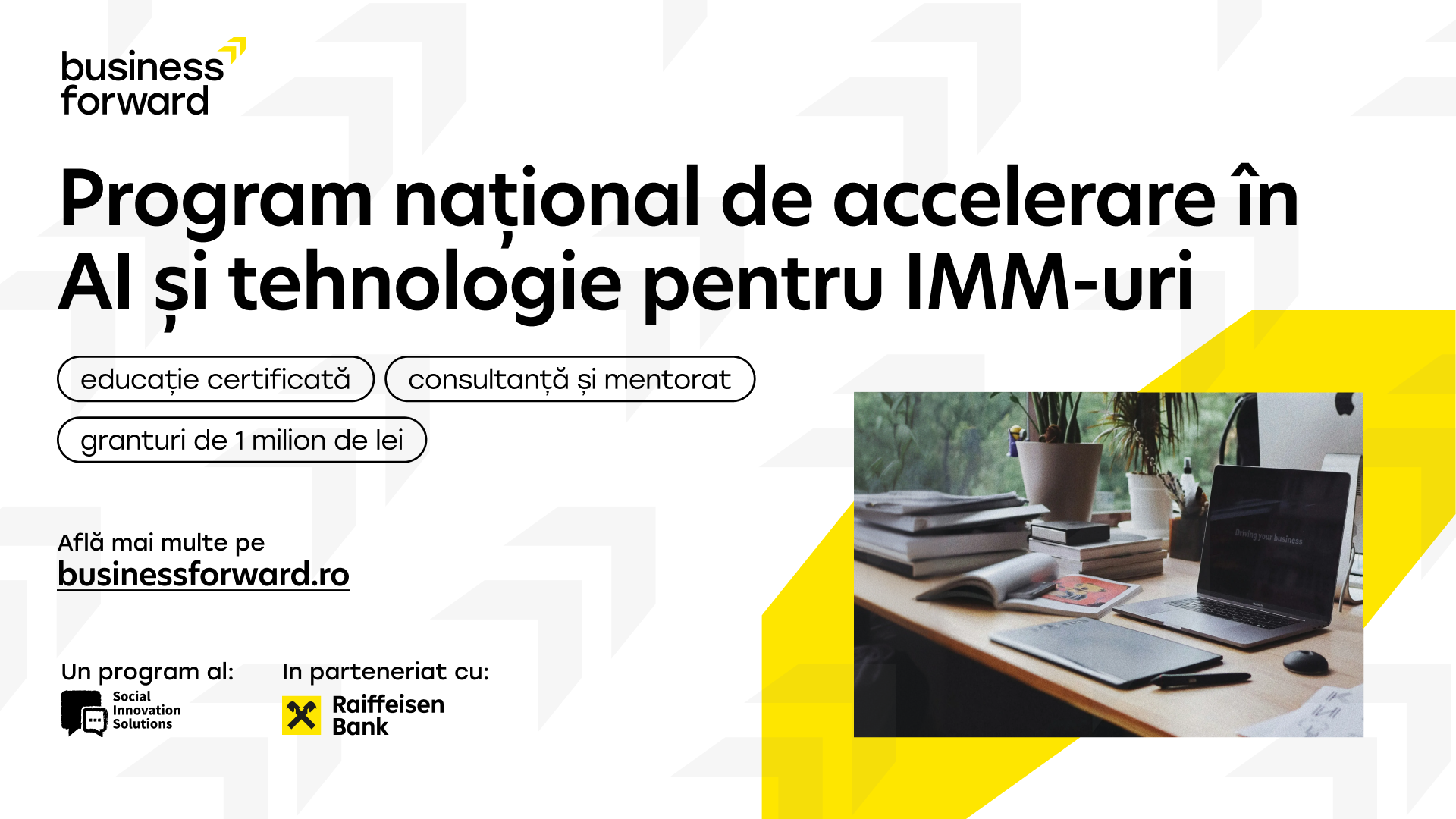 Program gratuit de accelerare în AI pentru IMM-uri