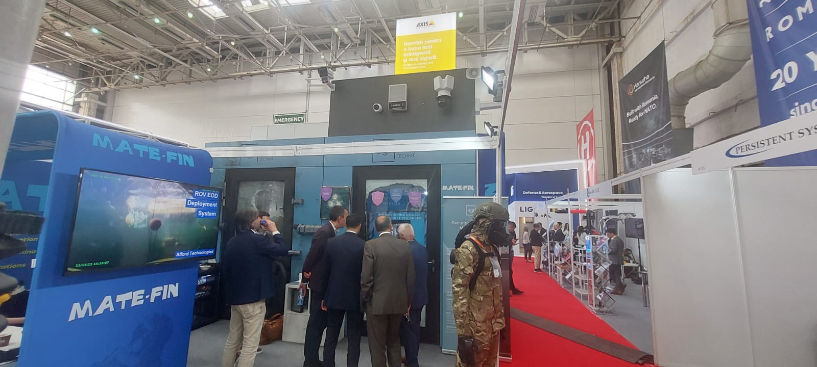 SEC Technologies și MATE-FIN prezintă detectorul chimic activ stand-off Falcon 4G la BSDA 2026