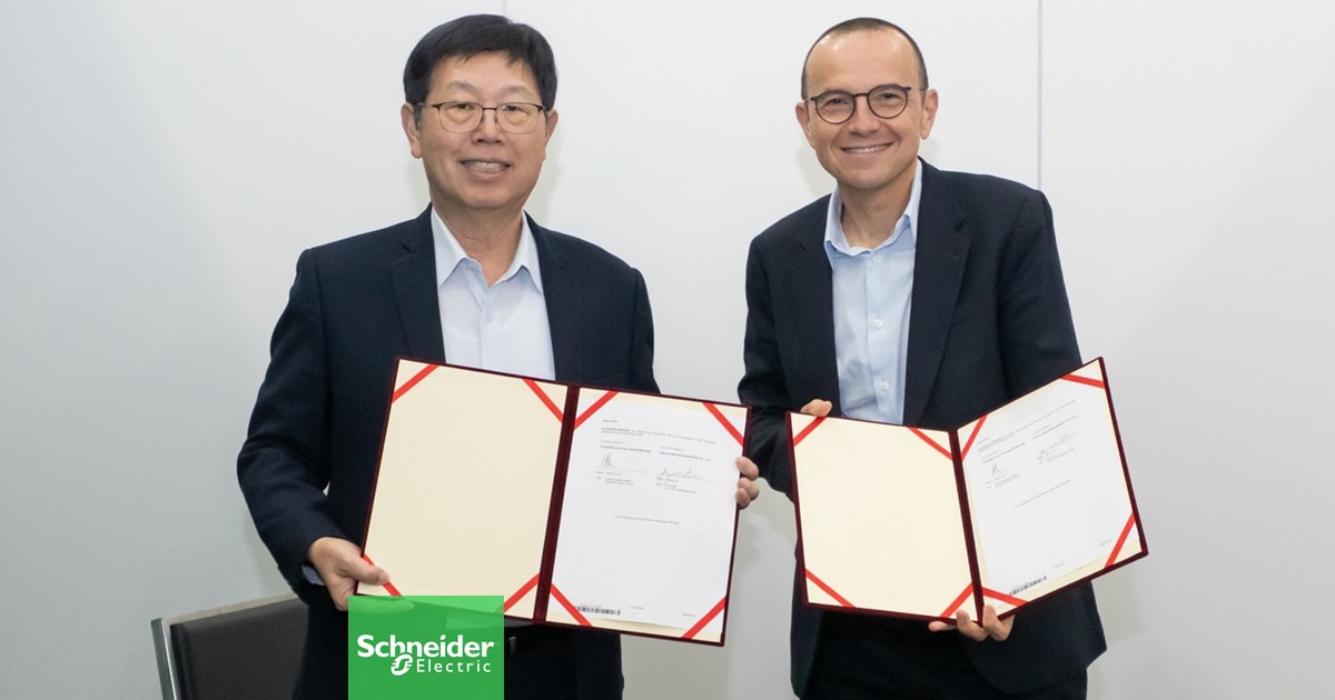 Schneider Electric și Hon Hai Technology Group (Foxconn) anunță un parteneriat strategic pentru accelerarea dezvoltării centrelor de date AI de nouă generație