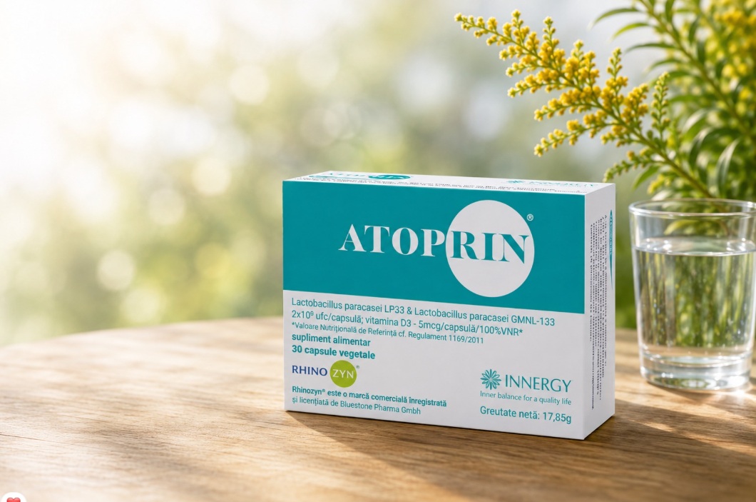 ATOPRIN® – Susținere pentru funcționarea normală a sistemului imunitar și menținerea stării de bine