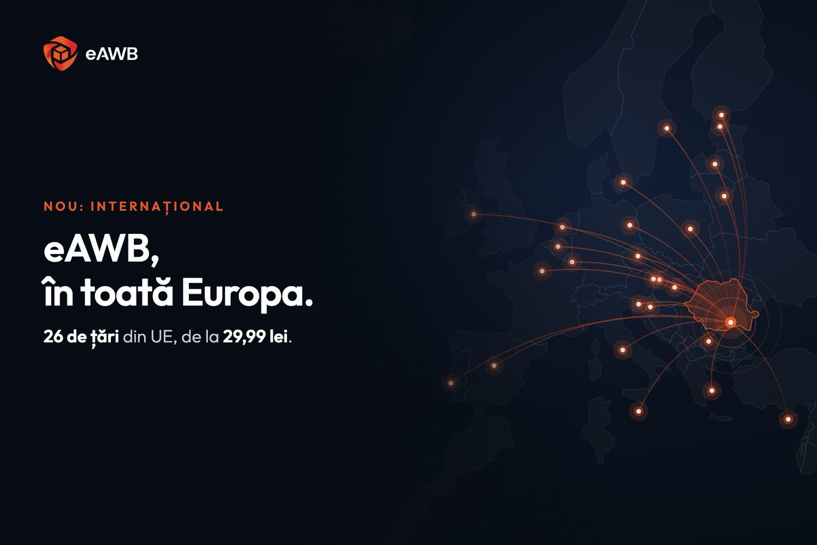 eAWB își extinde serviciile de curierat în Uniunea Europeană
