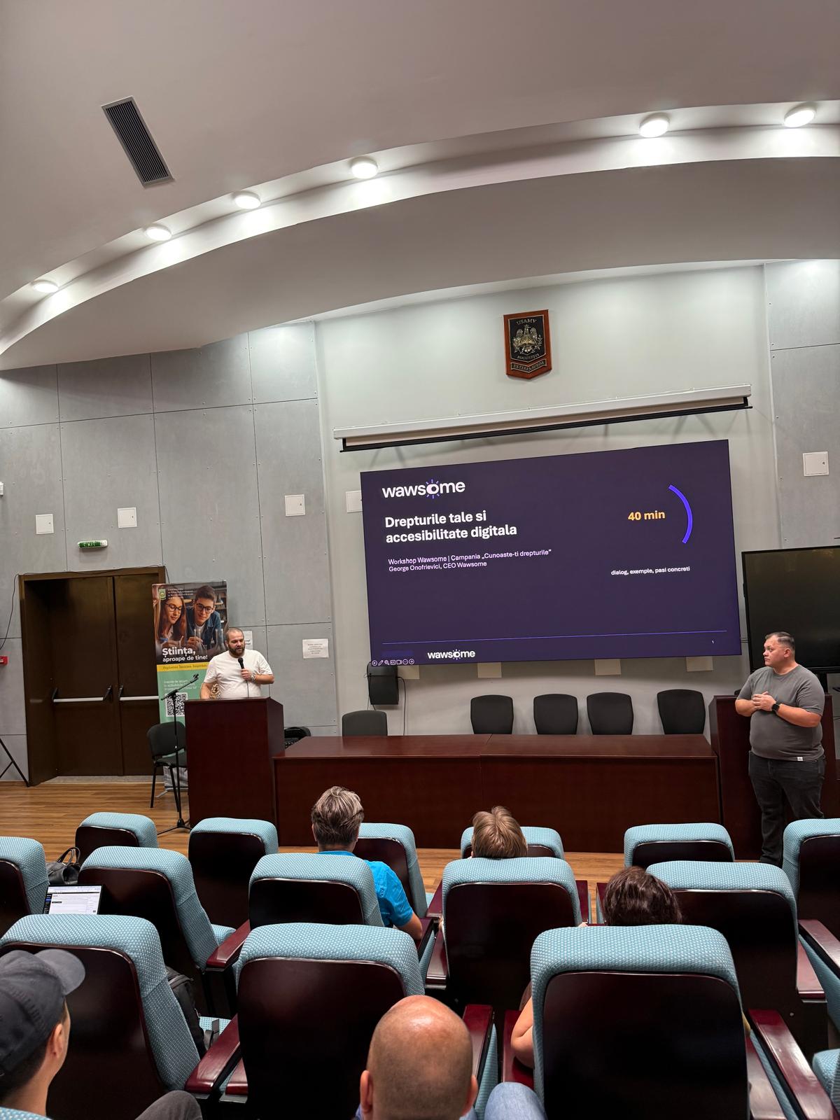 Wawsome la B-Inclusive: Circa 1 din 20 de români trăiește cu o dizabilitate