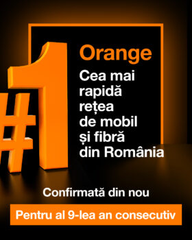 Orange Romania este cea mai rapidă rețea pentru al 9-lea an consecutiv