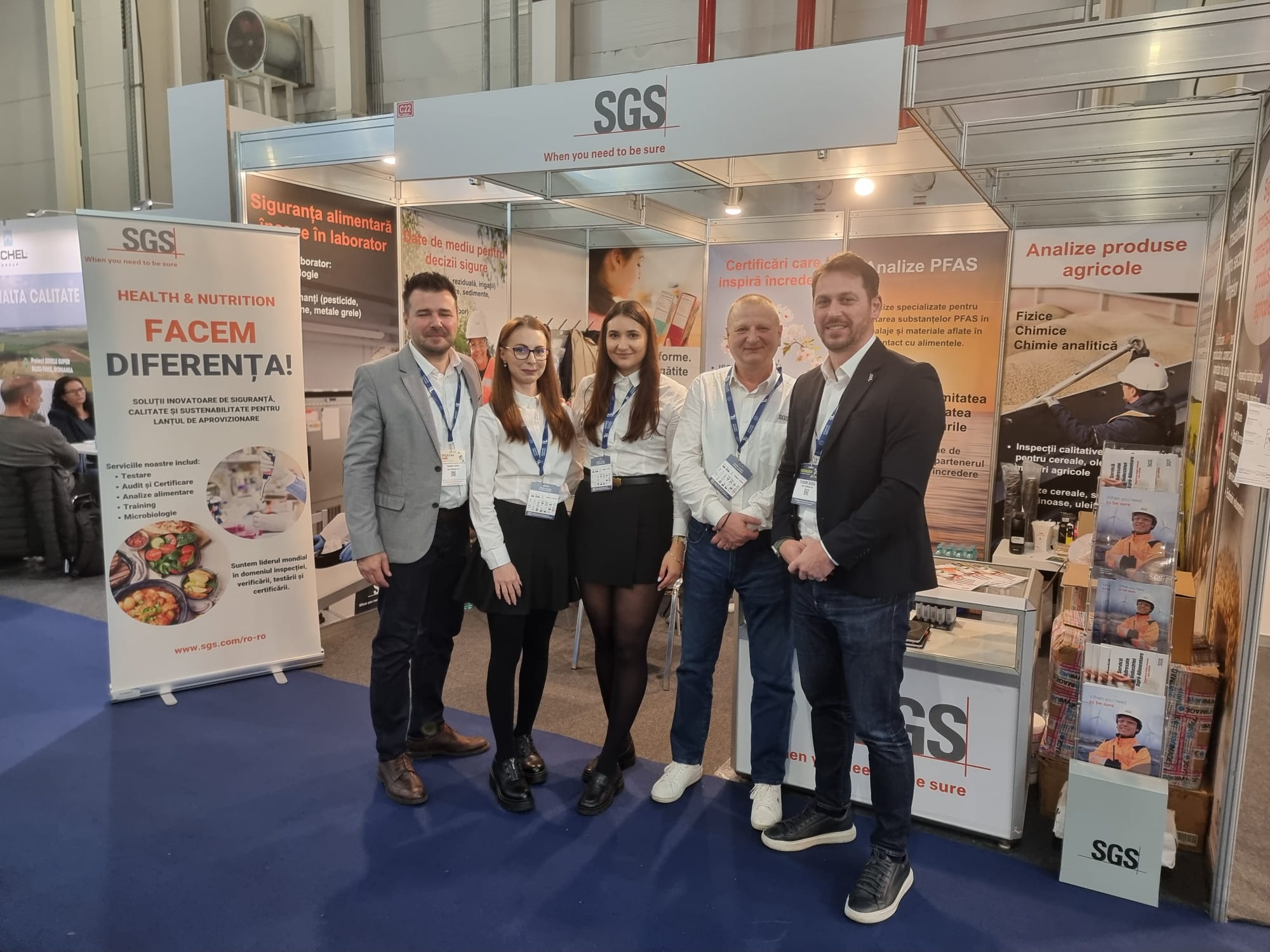 SGS România, alături de fermieri, agricultori și procesatori la INDAGRA 2026
