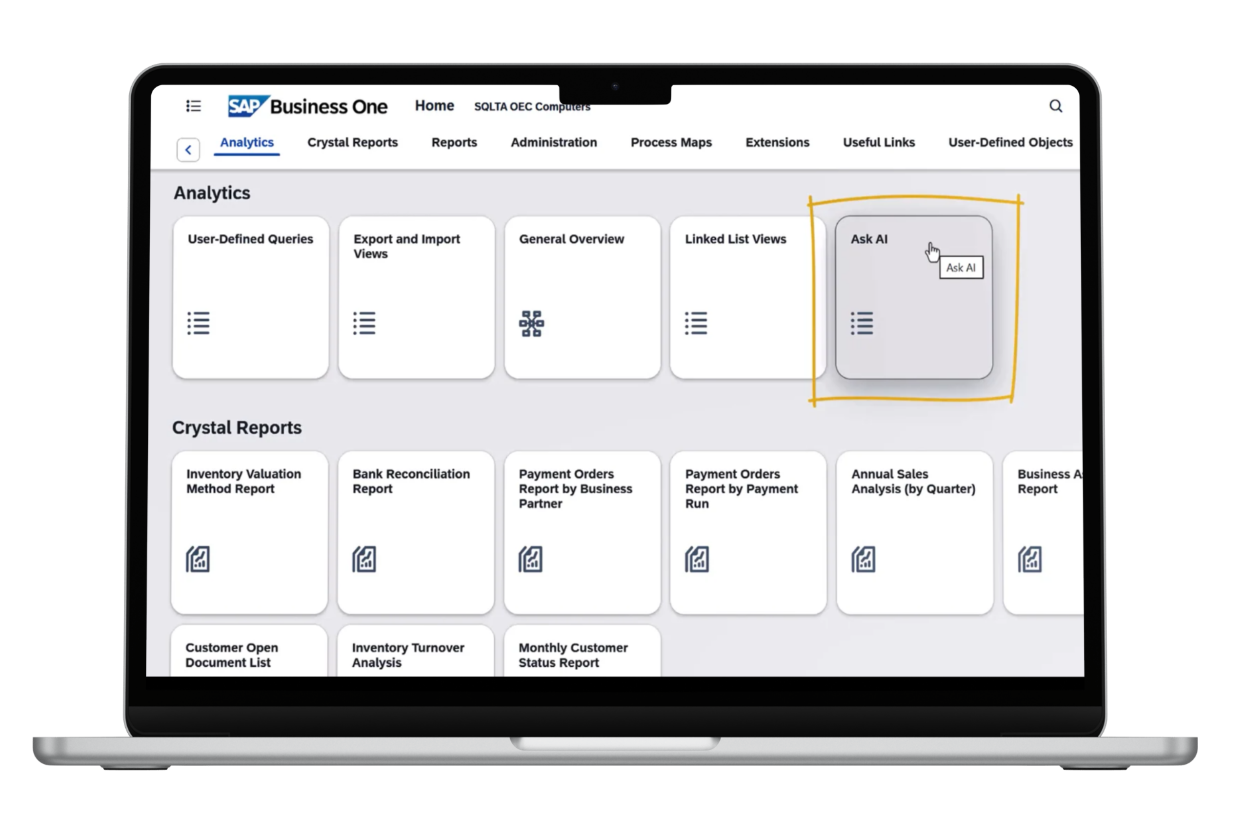 Capabilități AI în SAP Business One: de la automatizare la interacțiune inteligentă